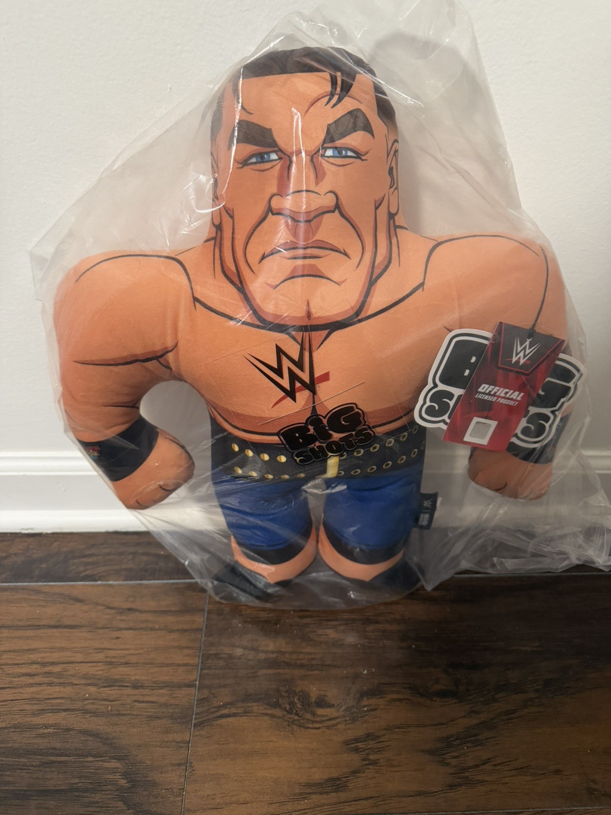 WWE Big Shots John Cena 17x Champ 16’’ Limited Edition # 39 / 54 Plush RARE WWE Big Shots John Cena 17x Champ 16’’ Limited Edition # 39 / 54 Plush RARE