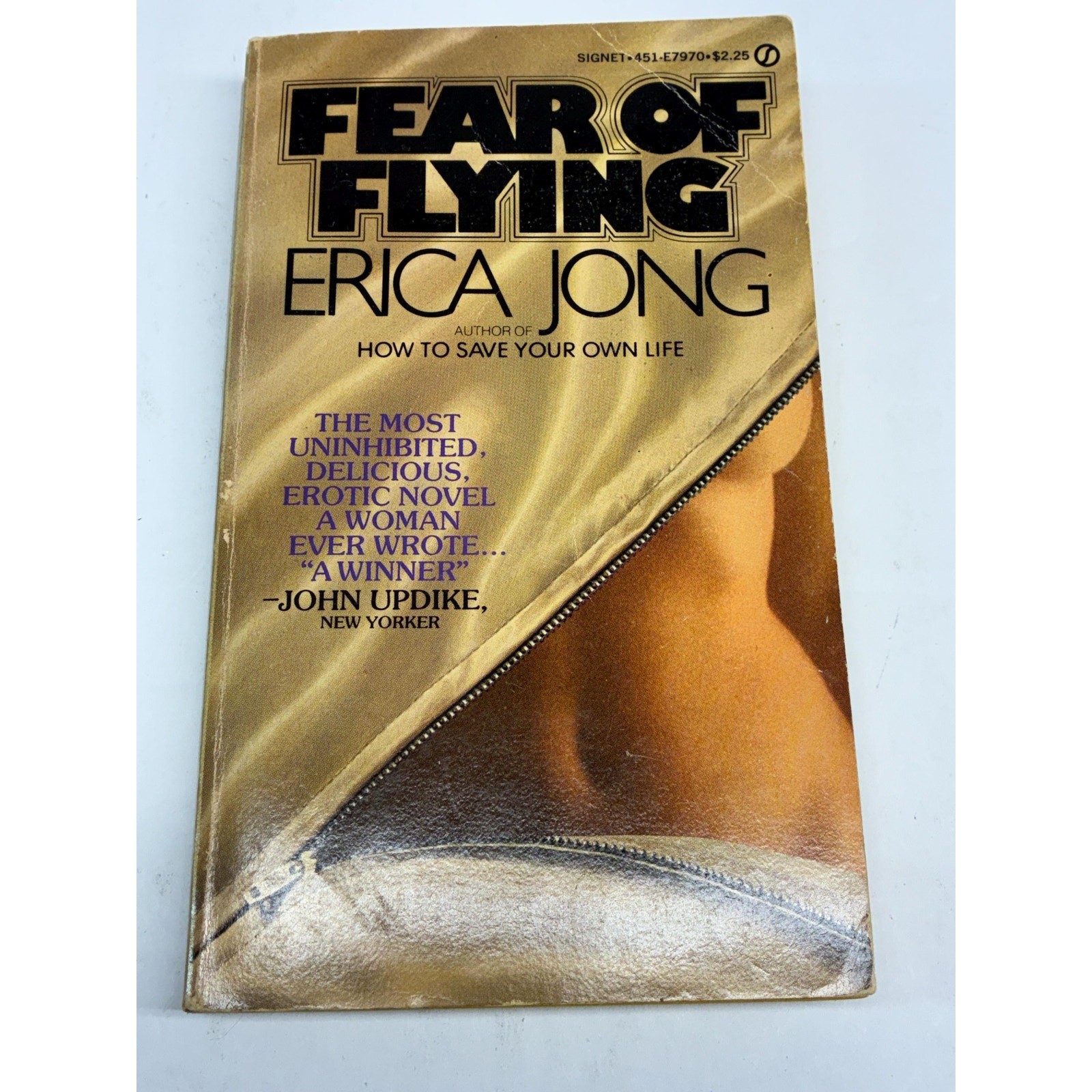 Vintage Fear of Flying Erica Jong 1970s Signet Paperback Feminist Fiction