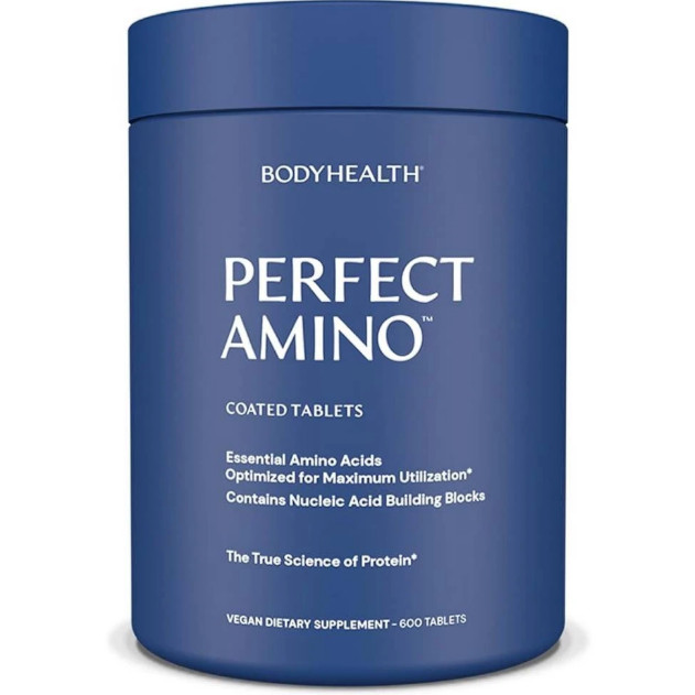 BodyHealth PerfectAmino Coated Tablets 600ct Vegan Amino 