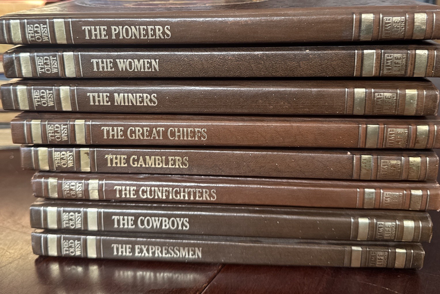 8 Vintage 1976 Time Life Books The Old West 4th Printing