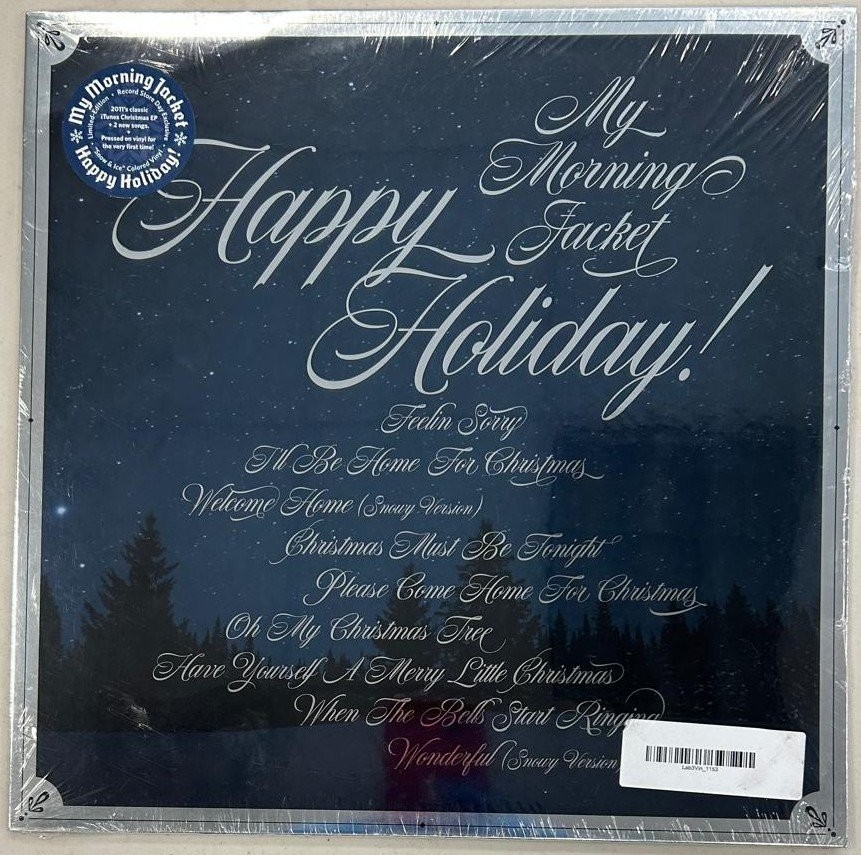 My Morning Jacket - Happy Holiday Vinyl LP RSD 2023 Snow & Ice Color Sealed My Morning Jacket - Happy Holiday Vinyl LP RSD 2023 Snow & Ice Color Sealed