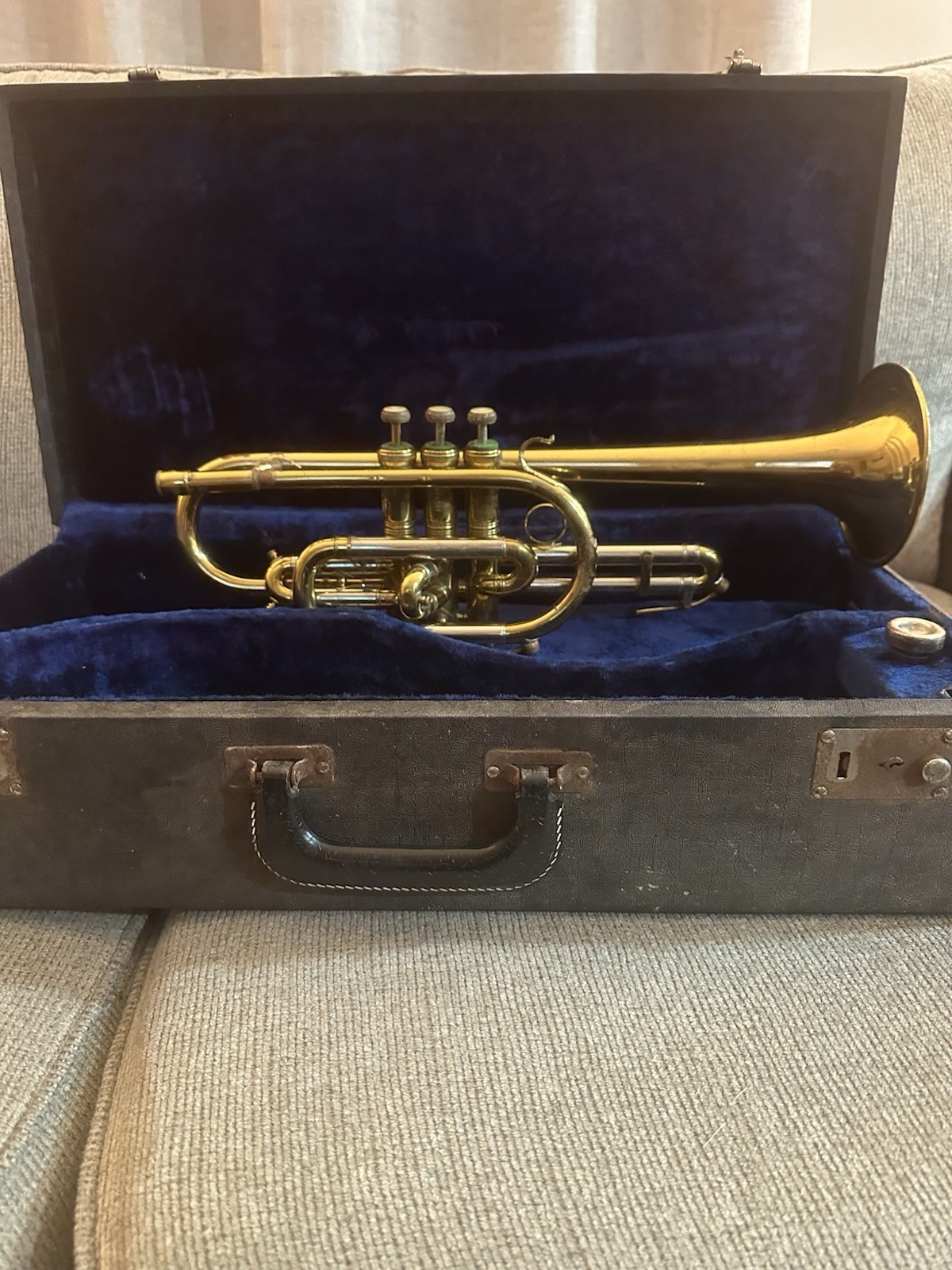 Vintage 1952 Airflow(made By York) Stencil Post War Layout Cornet Serial #191939 Vintage 1952 Airflow(made By York) Stencil Post War Layout Cornet Serial #191939