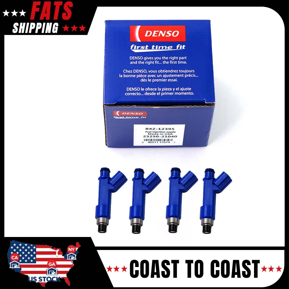 4X GENUINE OEM DENSO Fuel Injectors 23250-21040 For Toyota 2006-2014 Yaris 1.5L 4X GENUINE OEM DENSO Fuel Injectors 23250-21040 For Toyota 2006-2014 Yaris 1.5L