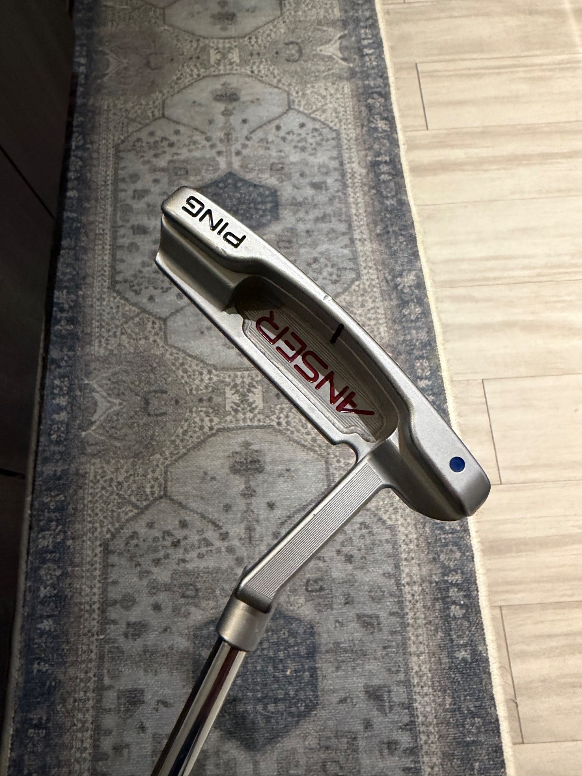Rare Ping WRX Tour Issue Anser milled putter 35in RH with ping p58 midsize grip