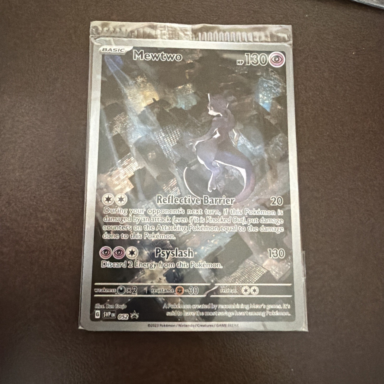 Mewtwo 052 Sv: Scarlet & Violet Promo Cards Holo