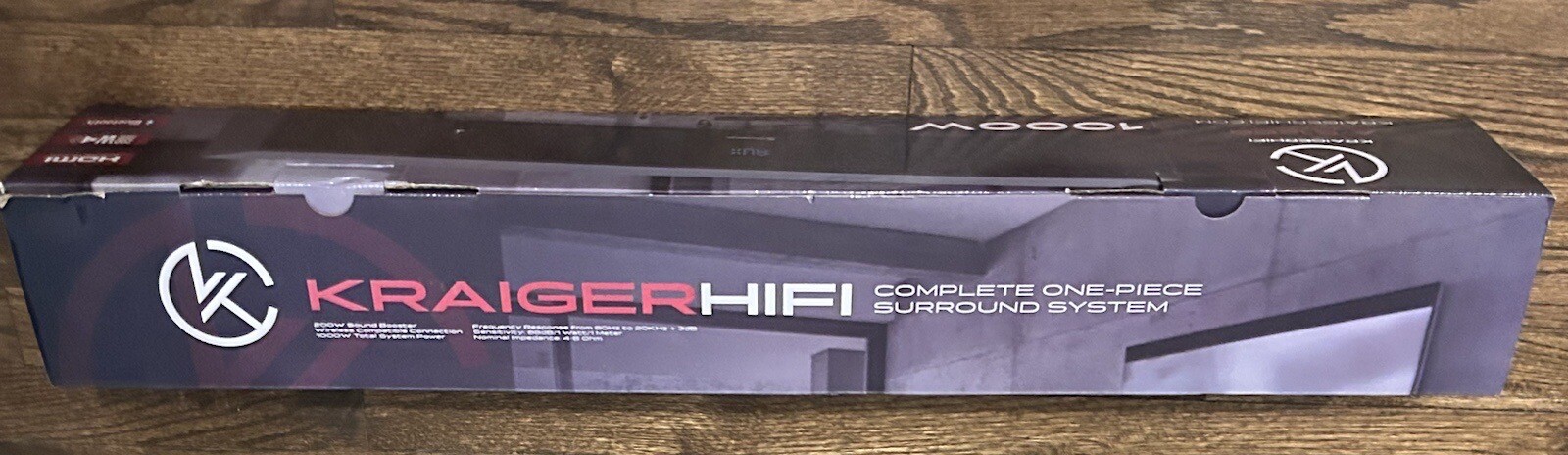 Brand New Kraiger Hifi A-S1200 Sound Bar - Complete One-Piece Surround System Brand New Kraiger Hifi A-S1200 Sound Bar - Complete One-Piece Surround System