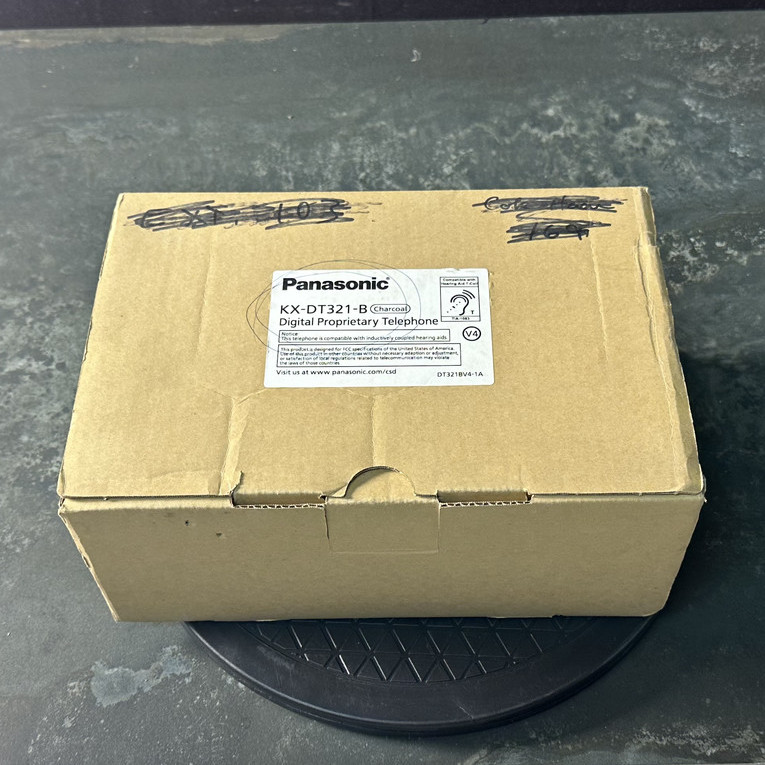 Panasonic KX-DT321-B Digital Office Phone Charcoal Display, MPN DT321