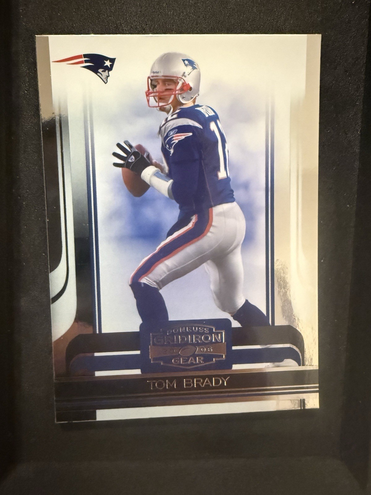 2006 Donruss Gridiron Gear Tom Brady Base #63 New England Patriots