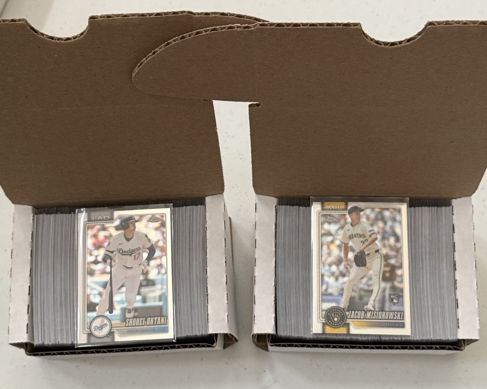 2026 Topps Chrome COMPLETE 300 Card Base Set *Misiorowski, Burns, PCA, Yordan ++