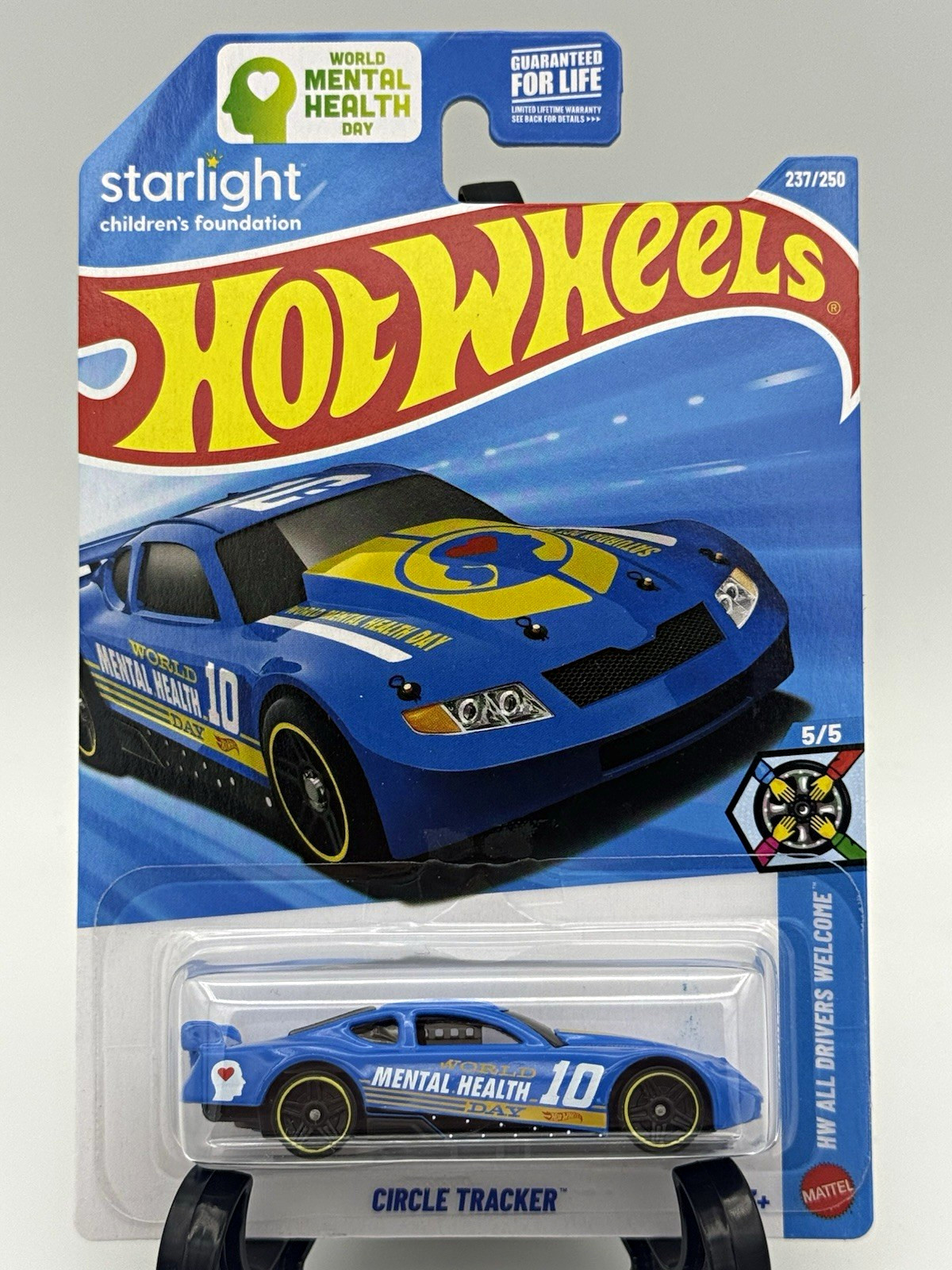 Hot Wheels Circle Tracker HW All Drivers Welcome 1:64 Diecast Mental Health New