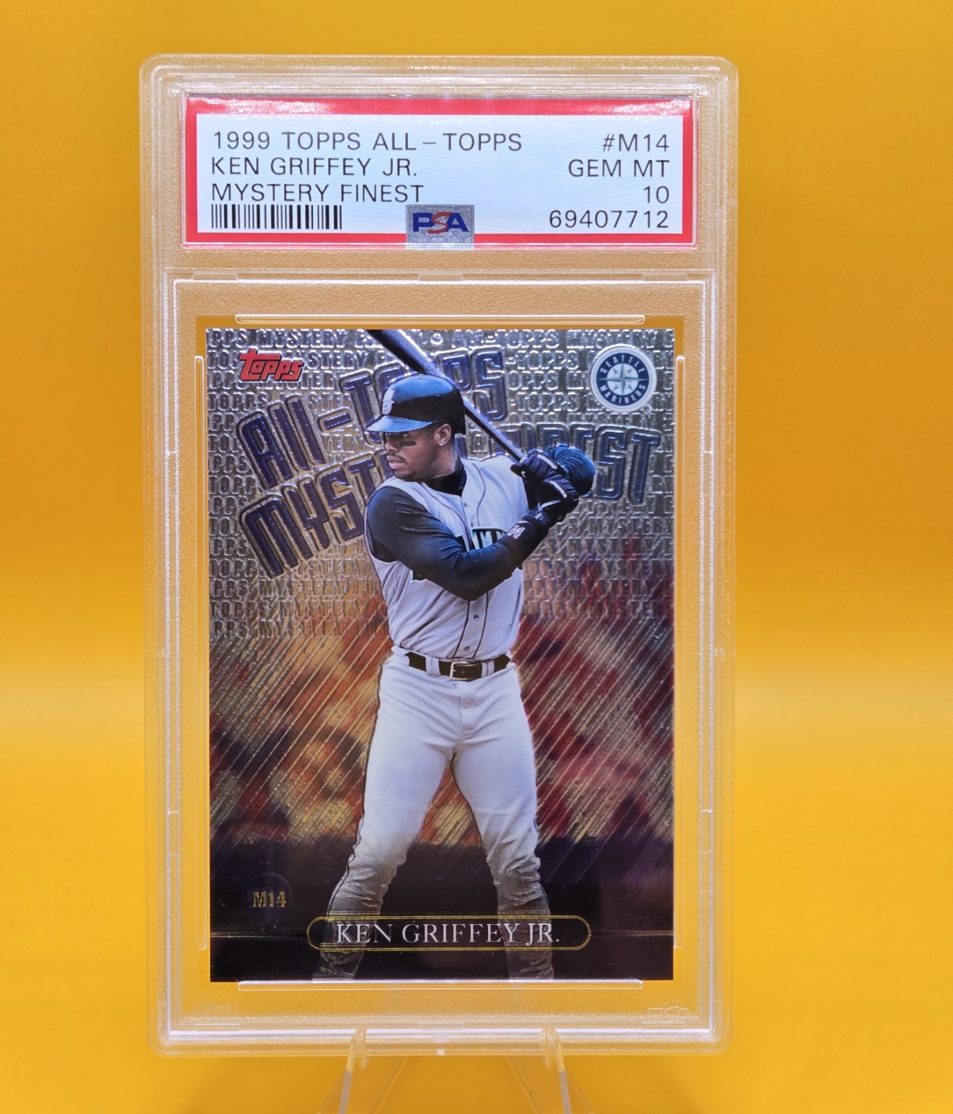 1999 Topps All-Topps Mystery Finest Ken Griffey Jr #M14🔥PSA 10🔥 