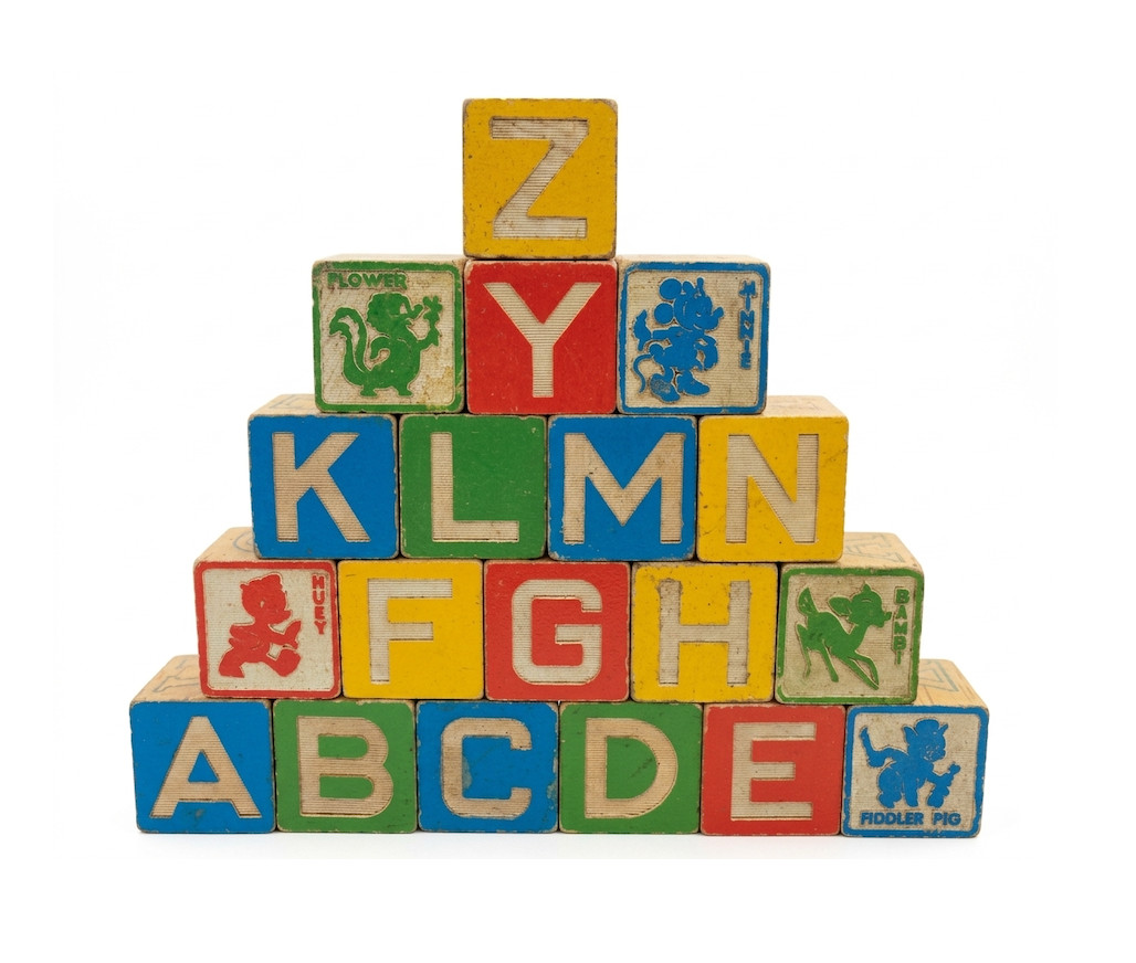 Vintage toy blocks wooden (19) - Disney 1940s - Holgate Toys Vintage toy blocks wooden (19) - Disney 1940s - Holgate Toys