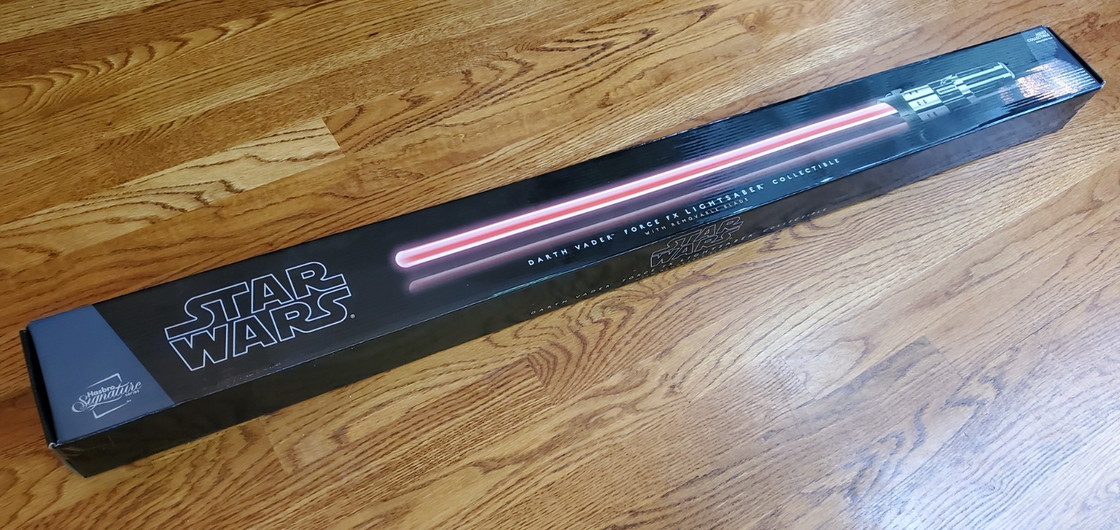 2010 Hasbro Signature Series Star Wars Darth Vader Force FX Lightsaber complete