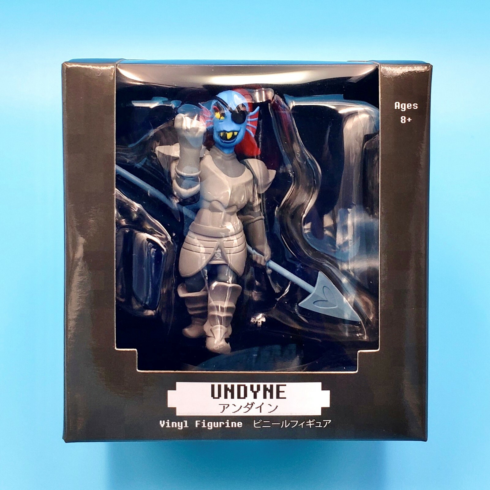 Undertale Little Buddies Undyne w/ Spear Vinyl Figure Statue Figurine Deltarune Undertale Little Buddies Undyne w/ Spear Vinyl Figure Statue Figurine Deltarune