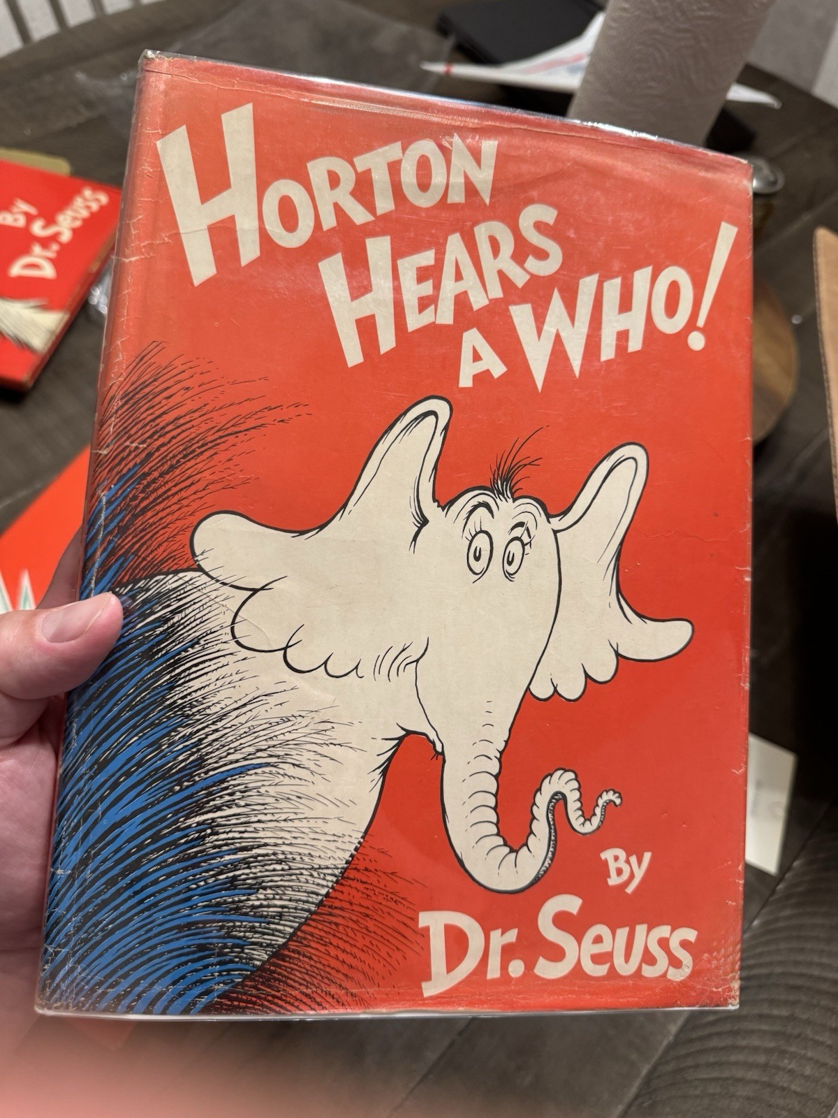 Dr.Seuss Horton Hears a Who First Issue / Edition Vintage Book w/ DJ 250/250 VG+