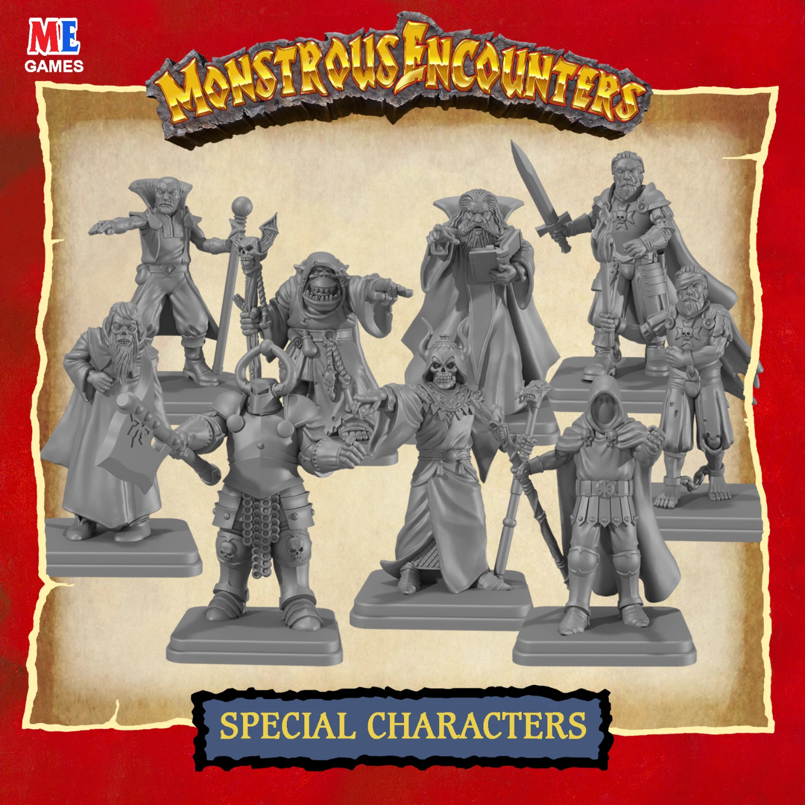 Monstrous Encounters 32mm Classic Special Characters
