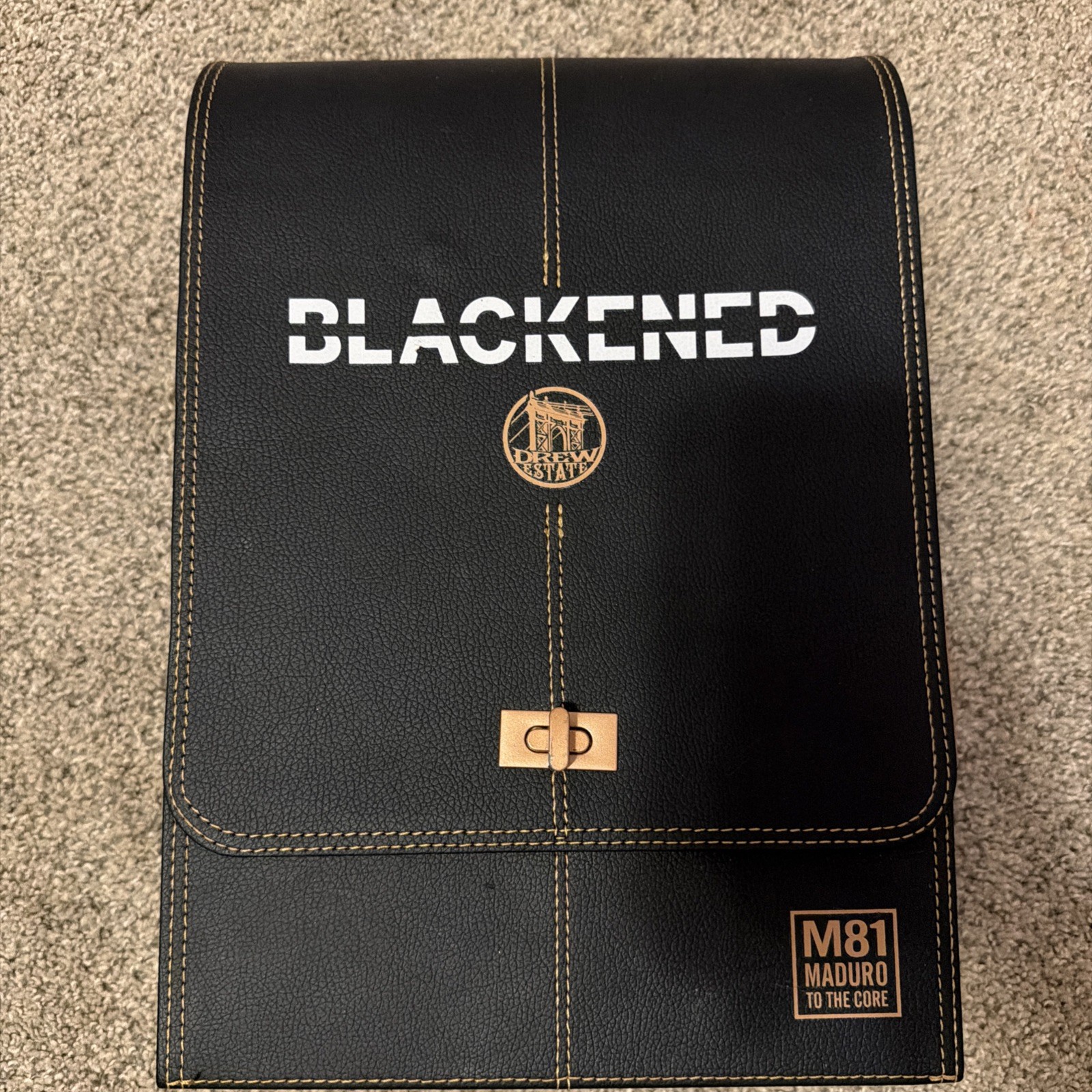 Drew Estate Blackened M81 Liquor and Cigar Bag | Metallica | Limited Edition Drew Estate Blackened M81 Liquor and Cigar Bag | Metallica | Limited Edition
