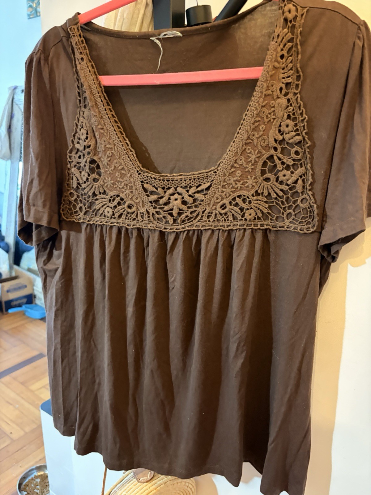 Brown blouse Brown blouse