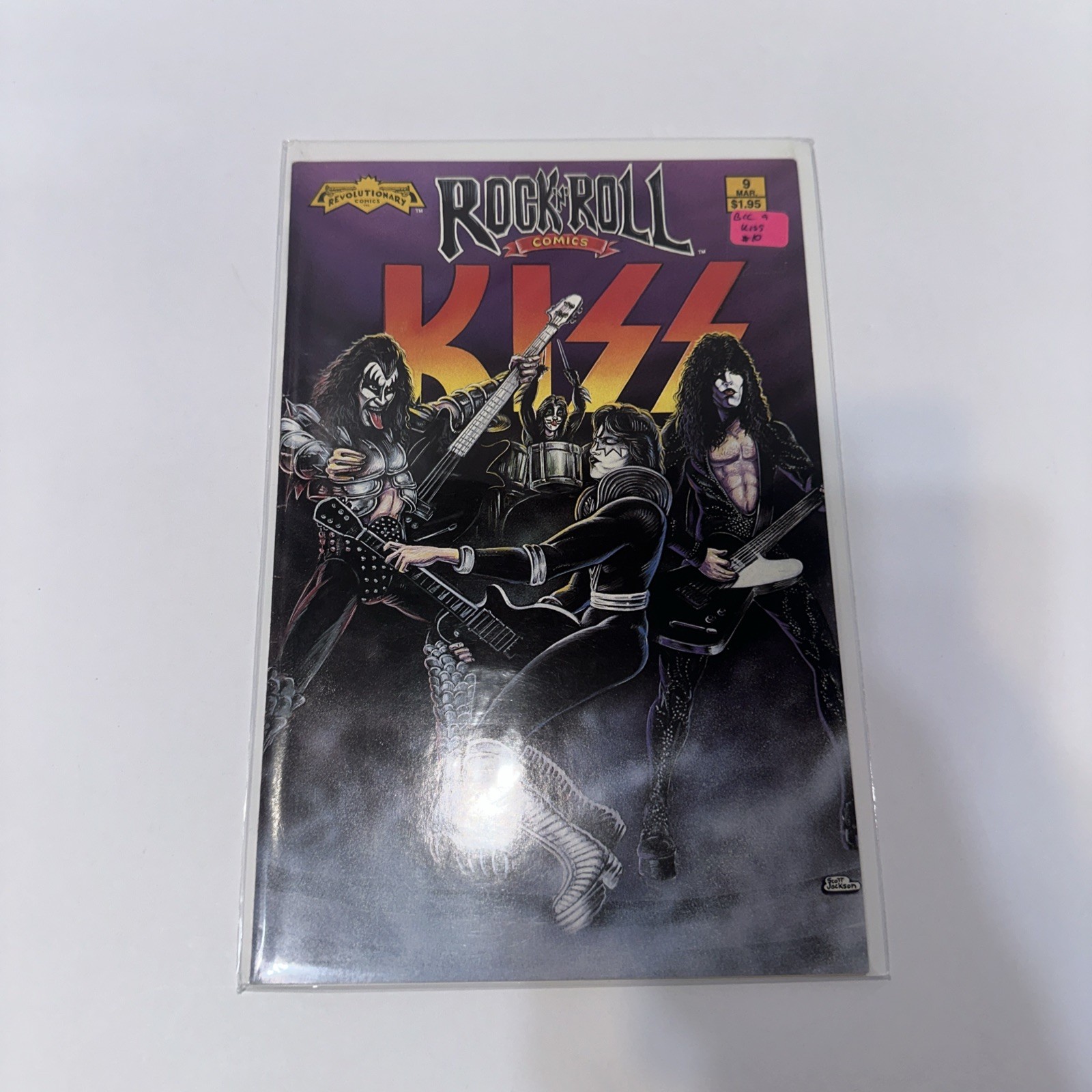 Rock N’ Roll Comics #9 KEY KISS Biography Revolutionary Comics 1990 HIGH GRADE Rock N’ Roll Comics #9 KEY KISS Biography Revolutionary Comics 1990 HIGH GRADE