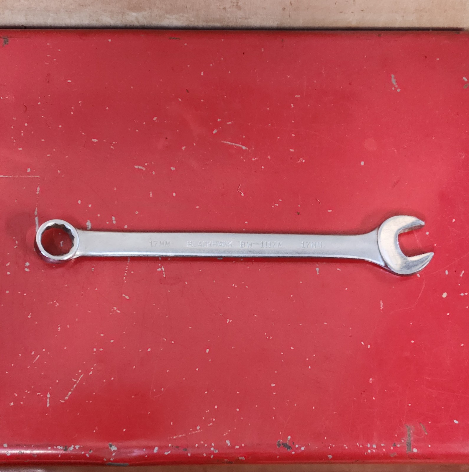 Blackhawk USA 17mm Combination Wrench 12 Point BW-1117M NOS Vintage Metric