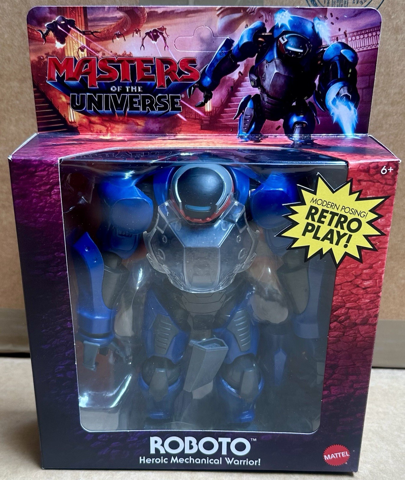 MOTU 2026 Masters of The Universe Origins Deluxe Edition ROBOTO Action Figure