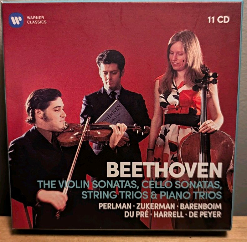 Beethoven Violin/Cello Sonatas & Trios 11CD Box Set. Du Pre, Barenboim, Zukerman Beethoven Violin/Cello Sonatas & Trios 11CD Box Set. Du Pre, Barenboim, Zukerman