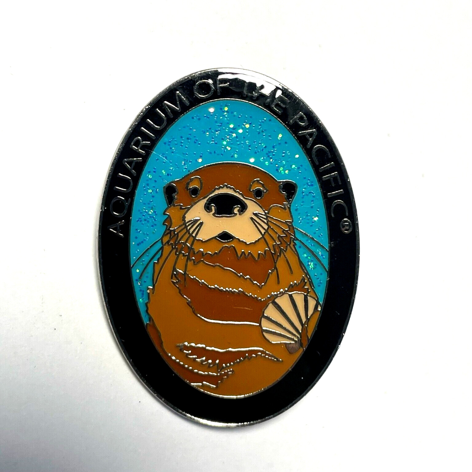 Aquarium of the Pacific Sea Otter Pin - Collectible Souvenir RARE LIMITED