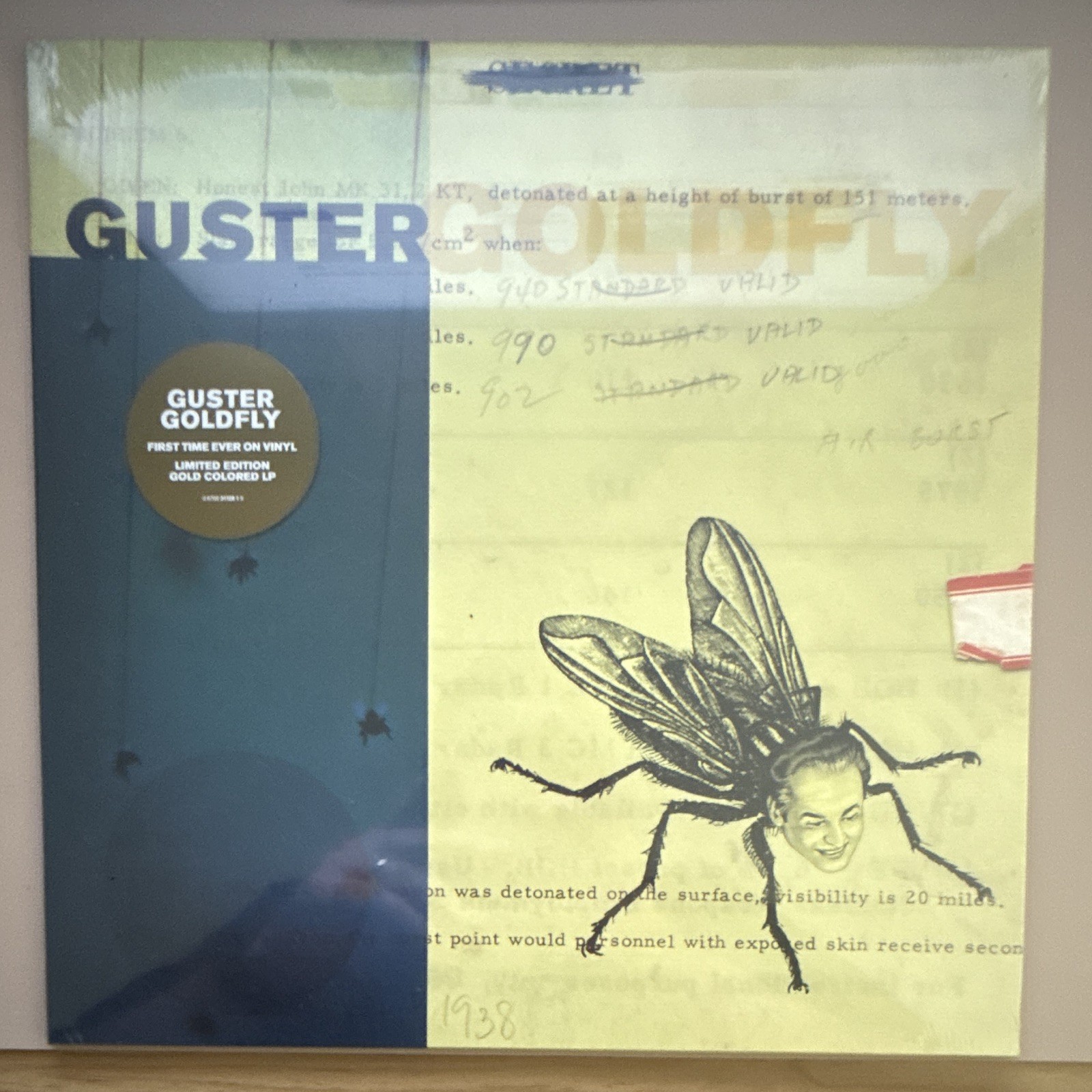 2017 Guster Goldfly LP Gold Colored Vinyl Limited Edition Ocho Records /500