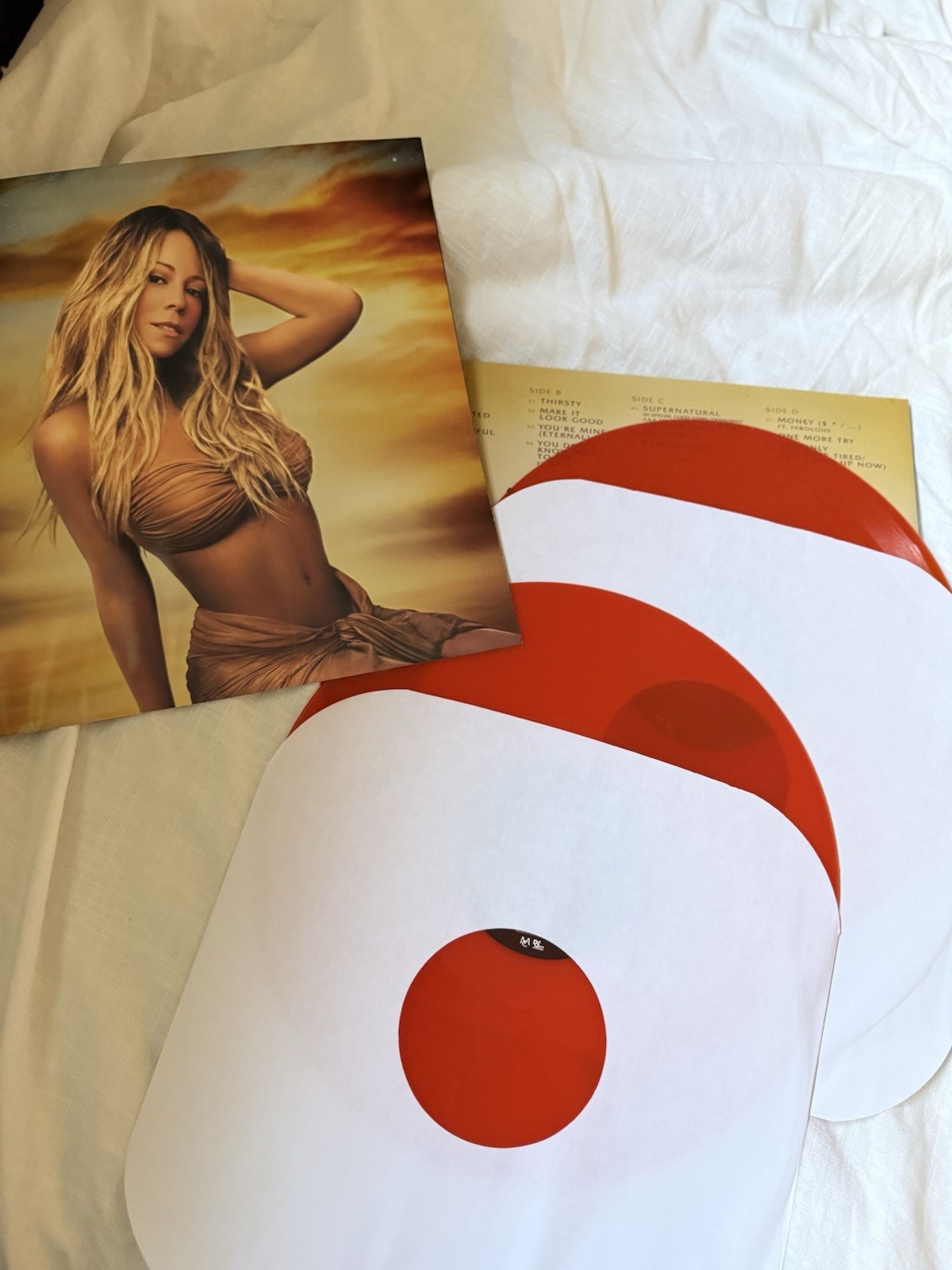 Mariah Carey Me. I Am Mariah...The Elusive Chanteuse Translucent Orange 2LP