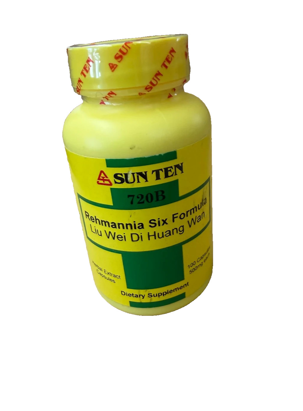 Liu Wei Di Huang Wan Capsules - Sun Ten Chinese Herbal Supplement TCM #720B
