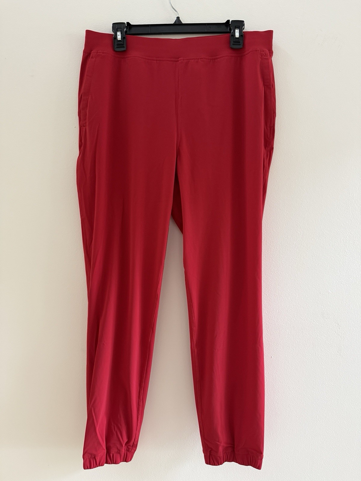 NWOT LULULEMON Adapted State High-Rise Jogger Joggers Pants, Red, Size 12