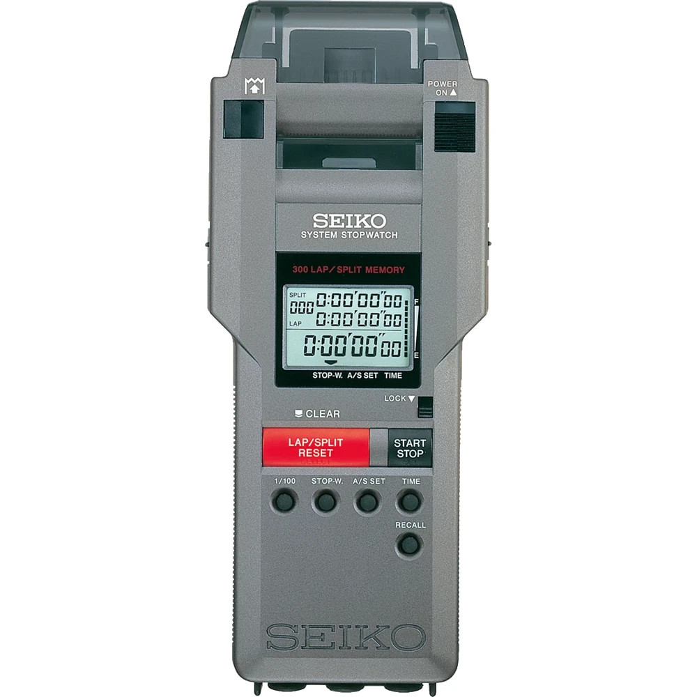 Seiko Stopwatch SVAS013 Printer Integrated System Digital Quartz New from JAPAN