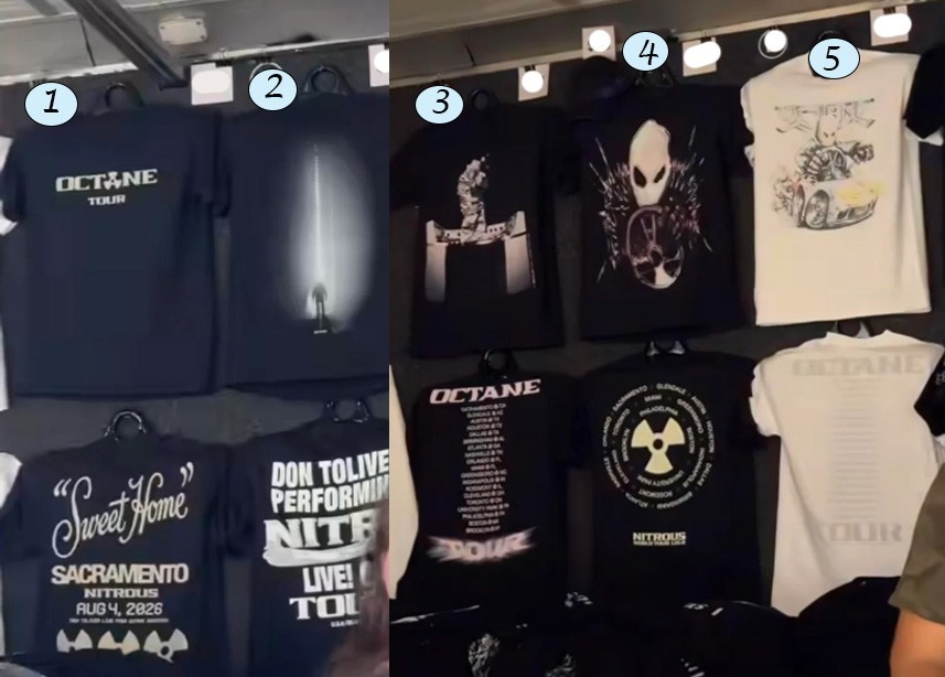 Don Toliver Octane Tour Shirt Aug 2026 Nitrous Tour Merch Graphic Tee (Reprint)