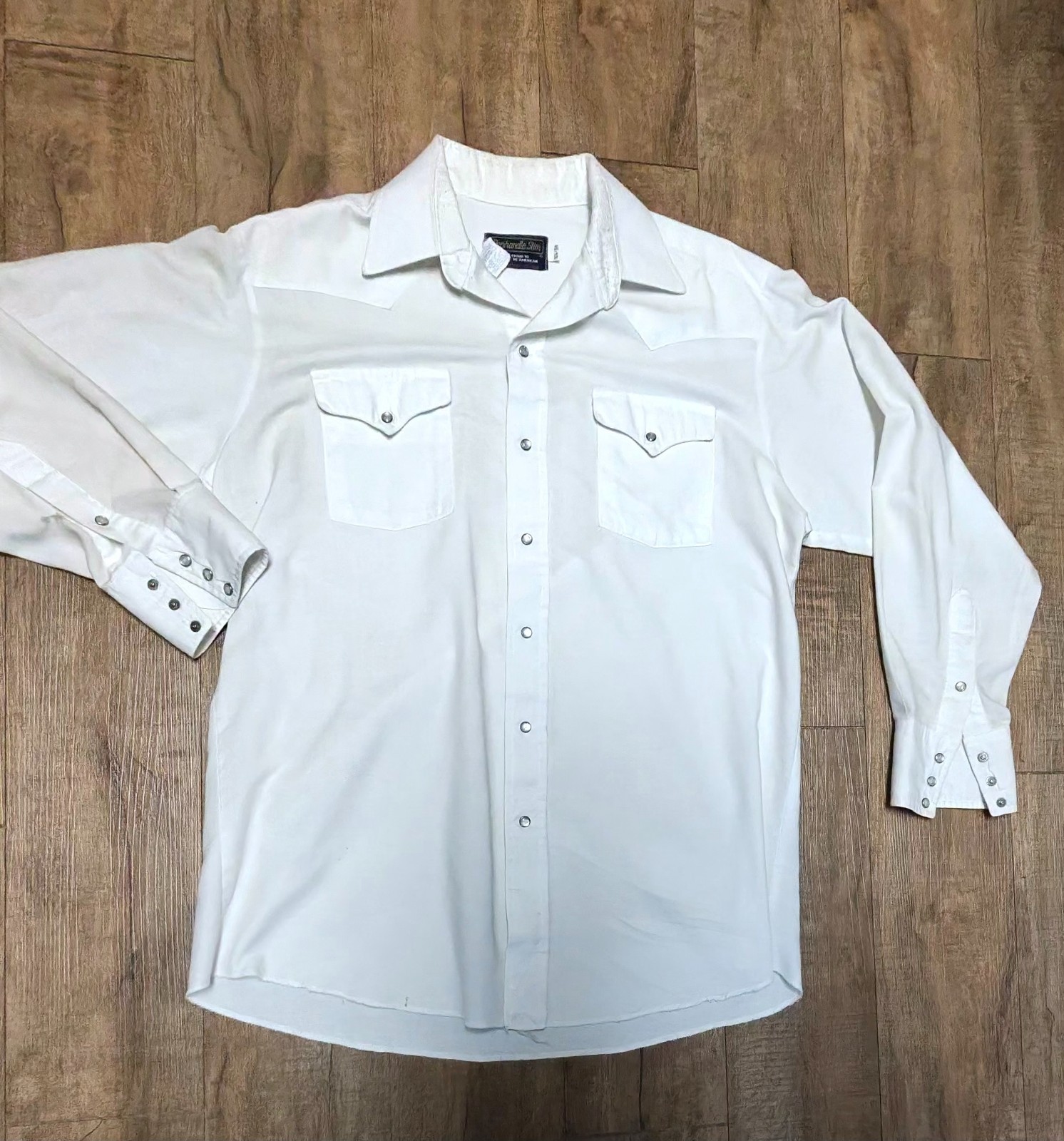 Vintage Panhandle Slim Long Sleeve Pearl Snap 16.5/34 Western Shirt Vintage Panhandle Slim Long Sleeve Pearl Snap 16.5/34 Western Shirt