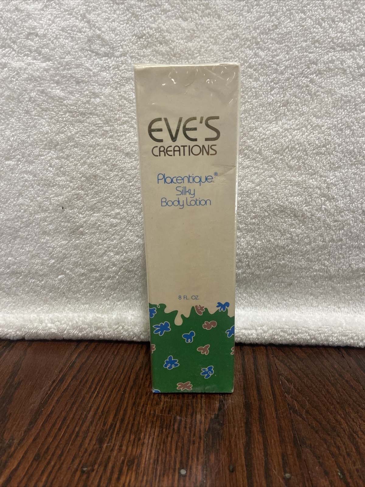 Vintage Eve\'s Creations Placentique Silky Body Lotion *NEW SEALED* 8 Oz