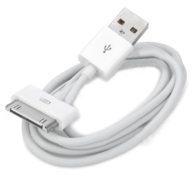 5x 3Ft 30-Pin To USB Charge Sync Cable Charger for Apple iPad iPod Classic Nano