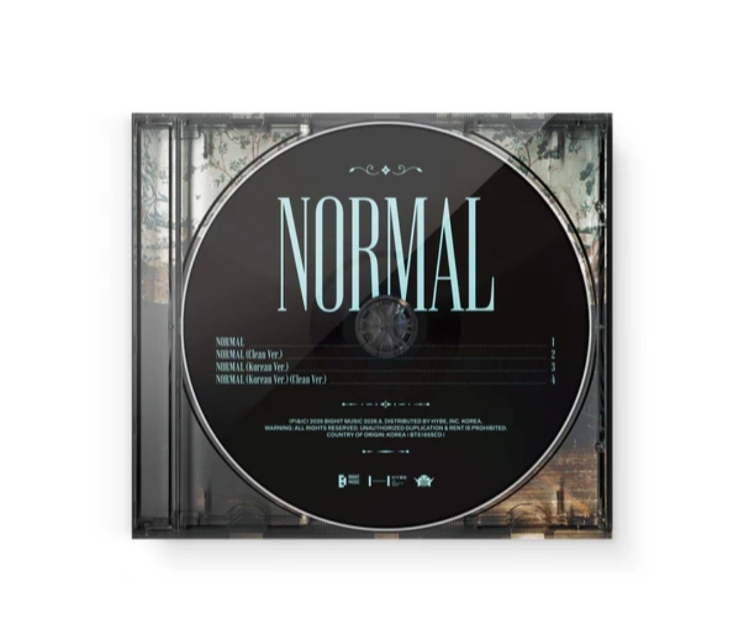  BTS NORMAL - Original & Korean Ver. Single CD