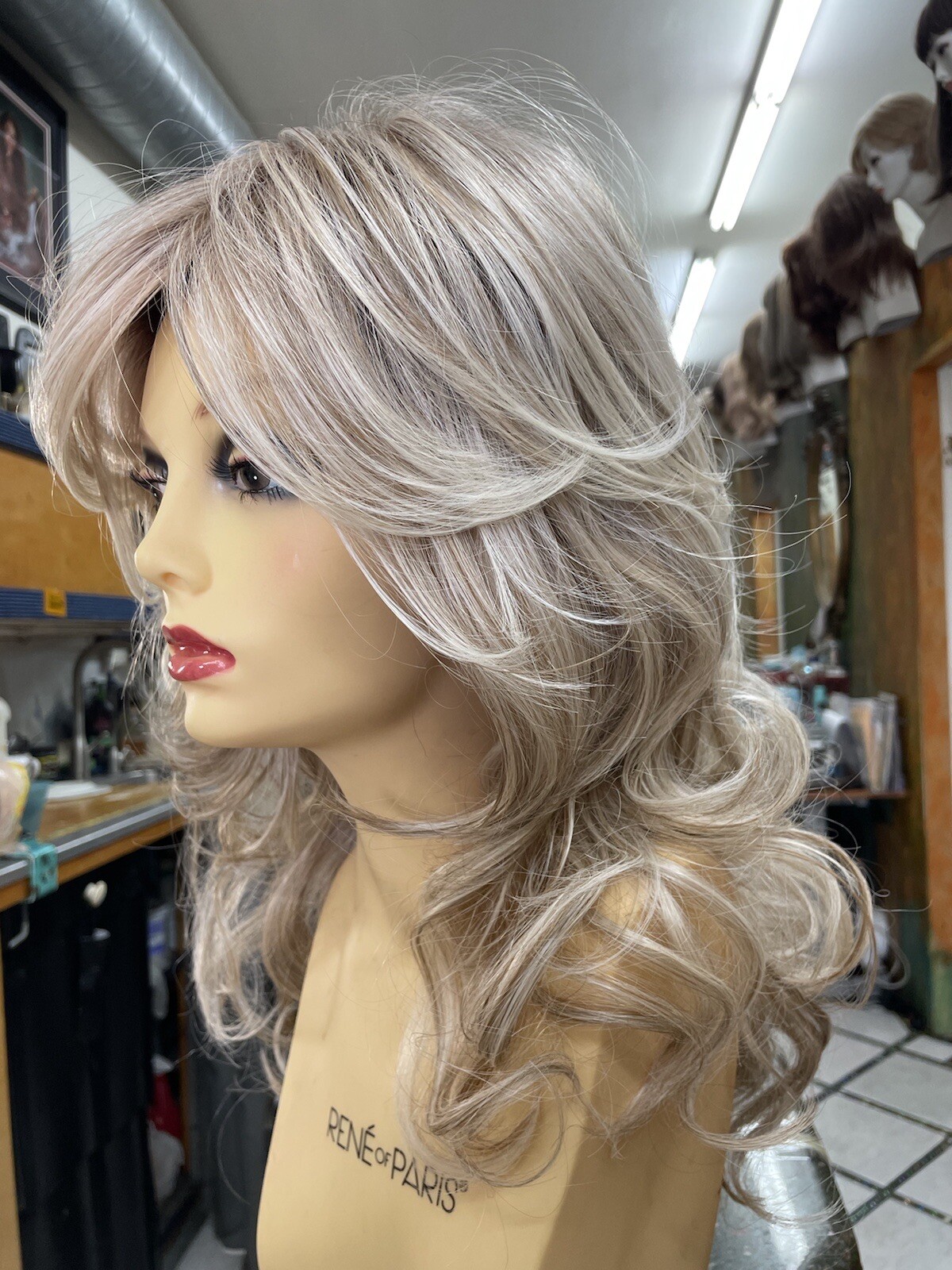 ALWAYS-Raquel Welch Wig-1923SS BISCUIT Rooted -WearUP/Down MEMCap HeatOK 5STARS