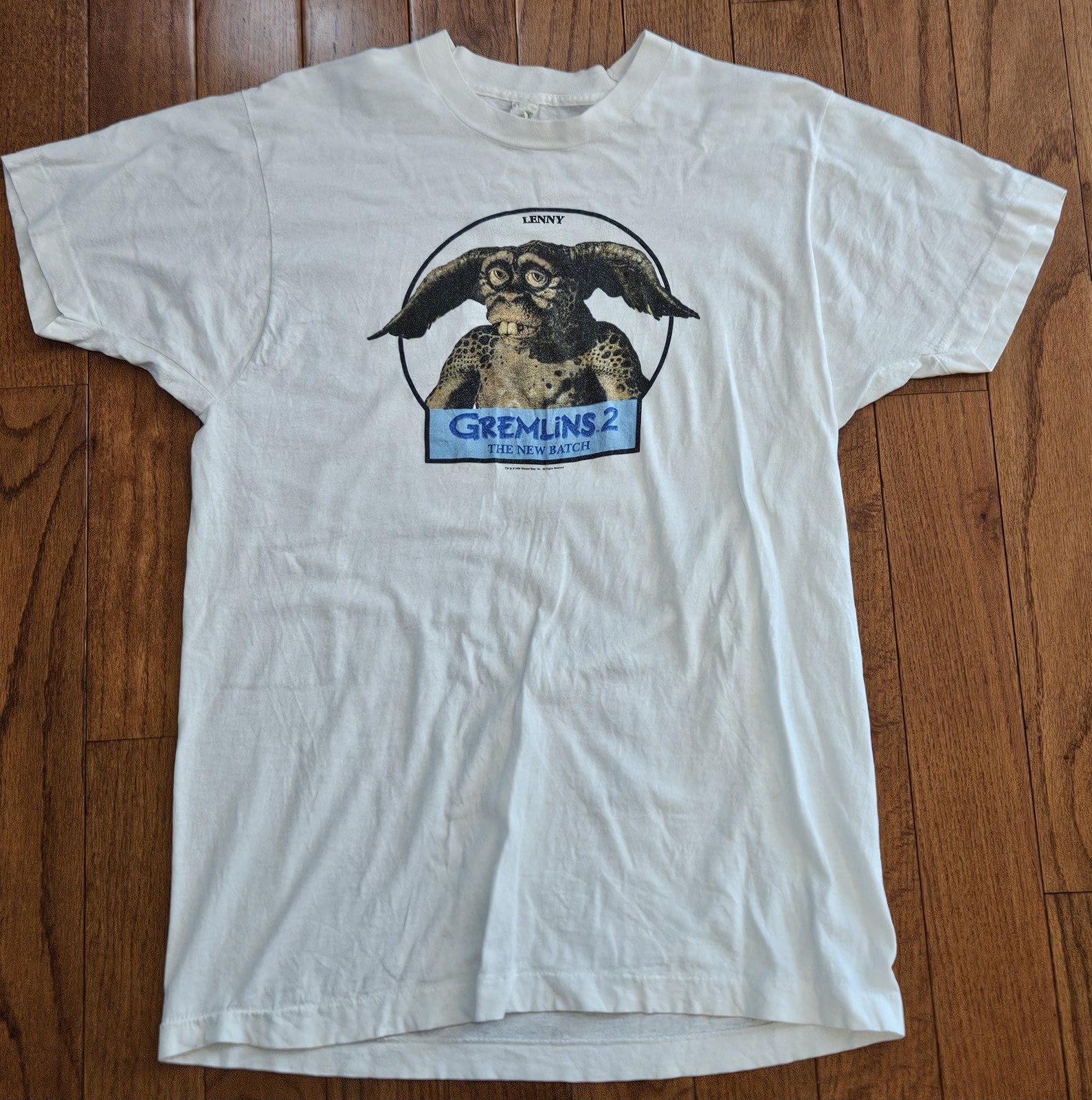 Vintage 1990 Gremlins 2 The New Batch Lenny Promo T-Shirt single stitch size XL Vintage 1990 Gremlins 2 The New Batch Lenny Promo T-Shirt single stitch size XL