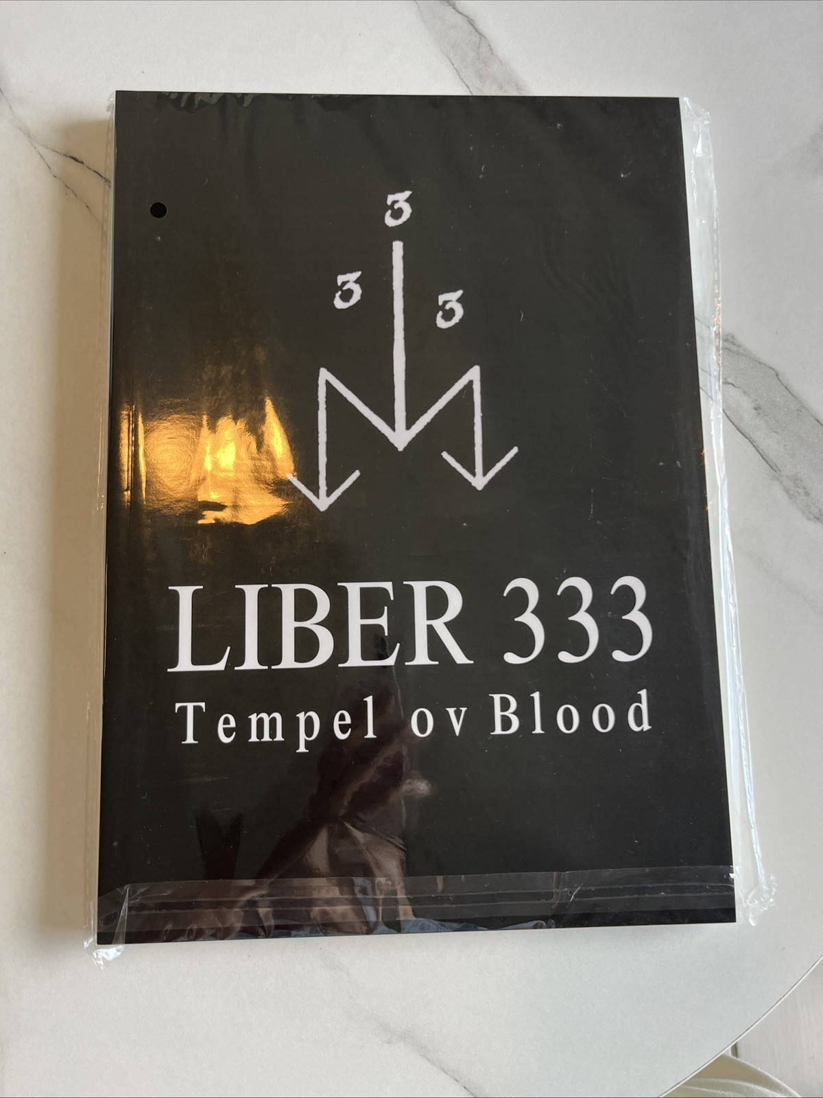 Liber 333 - Tempel ov Blood, Facsimile Large print,8.5*11.5”, Brand New