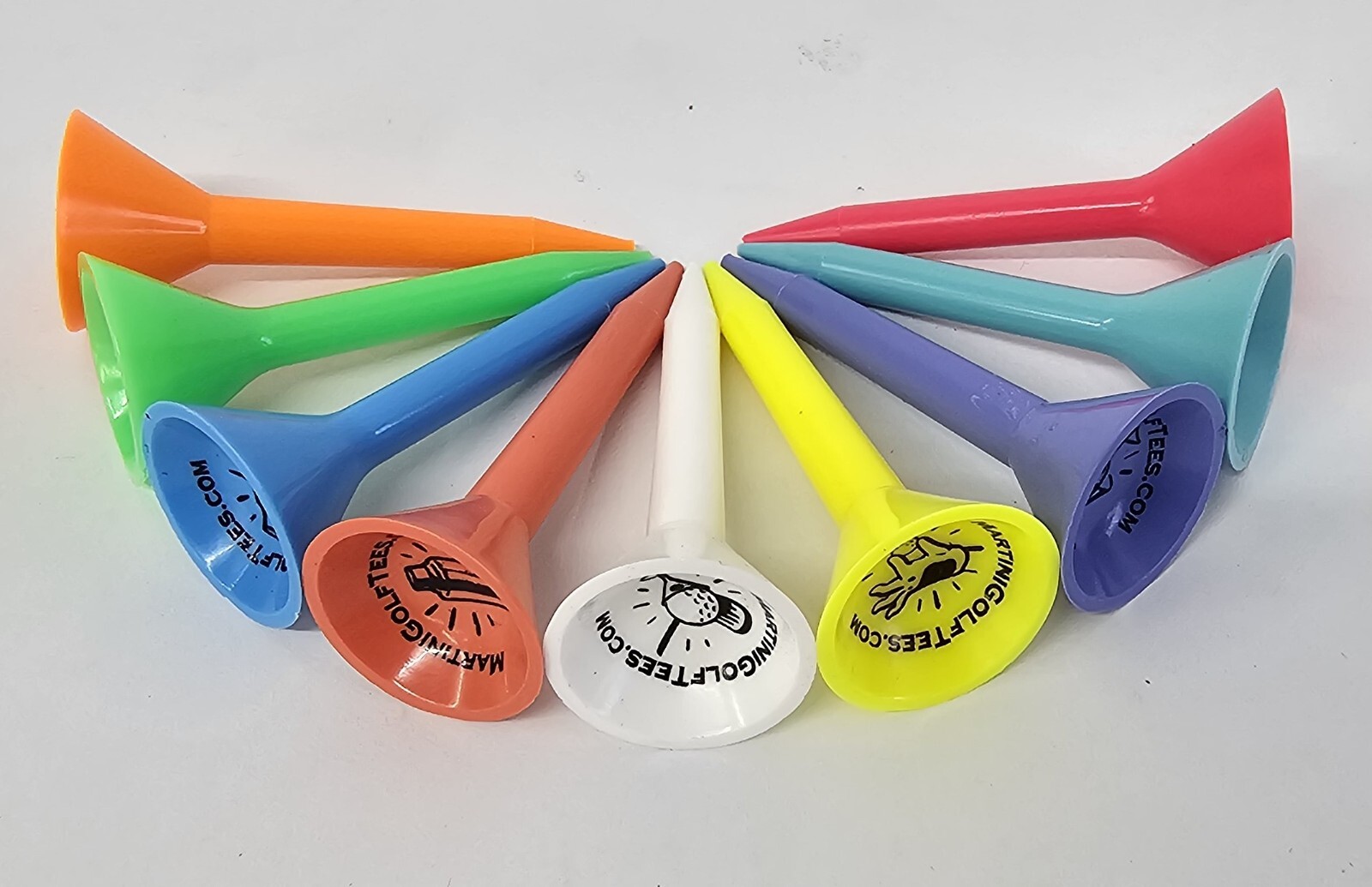 New AUTHENTIC Martini Golf Tees Step Up or Regular (2\