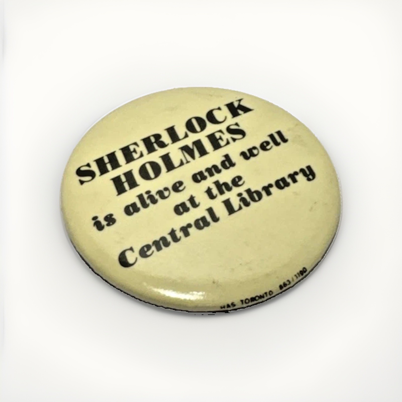 VTG SHERLOCK HOLMES is alive and well at the Central Library | 2\