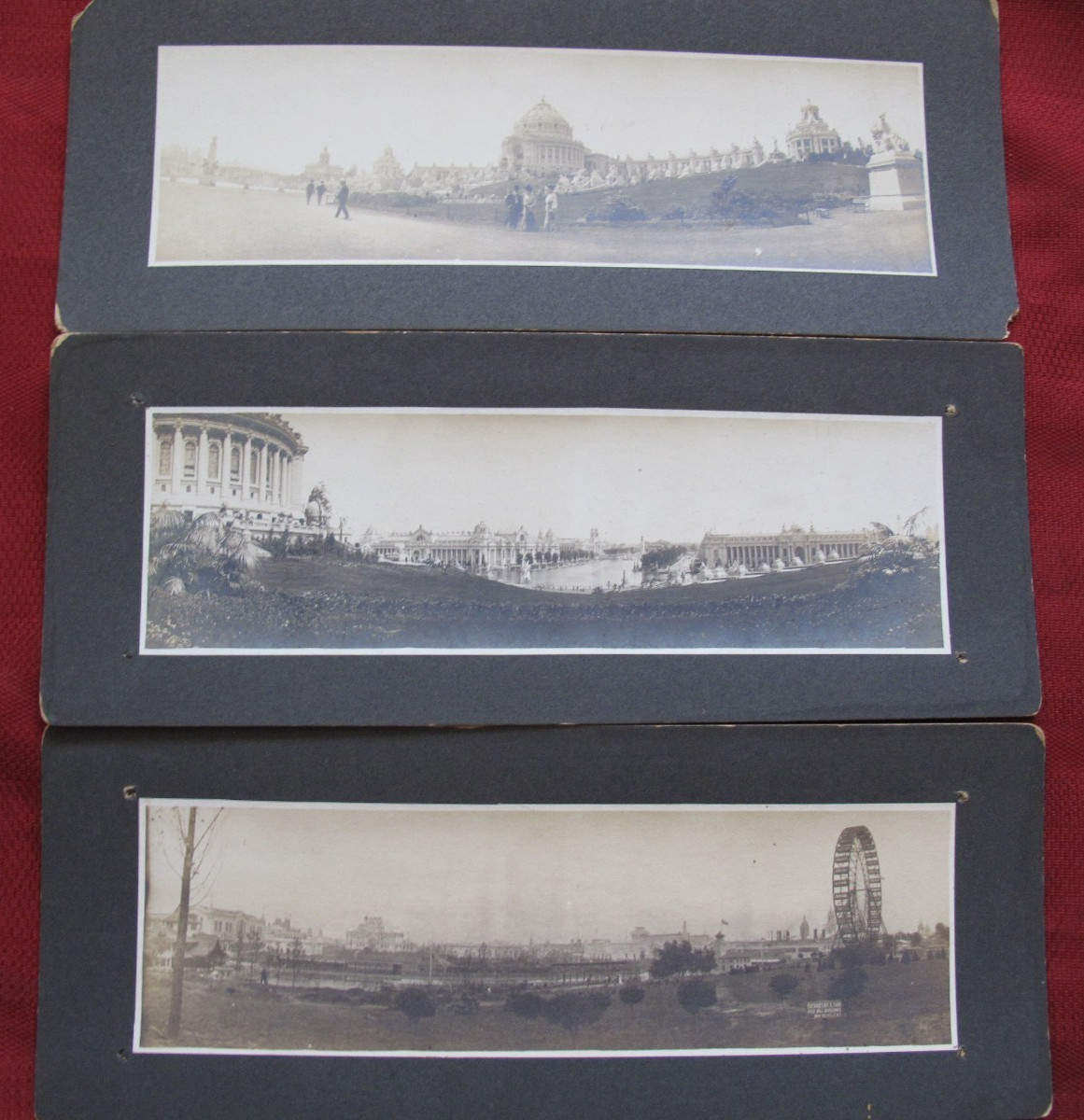 1904 St Louis World's Fair Exposition PANORAMIC Type 1 Photos Louisiana Purchase 1904 St Louis World's Fair Exposition PANORAMIC Type 1 Photos Louisiana Purchase