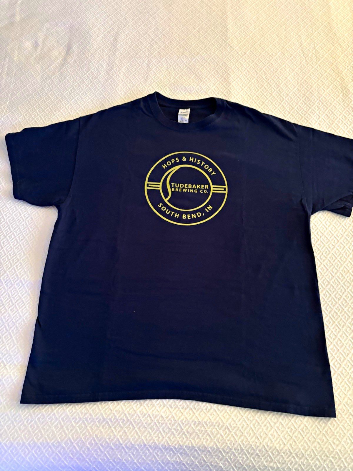 Studebaker Brewing South Bend IN Shirt XL Tippecanoe Place Notre Dame Irish EUC