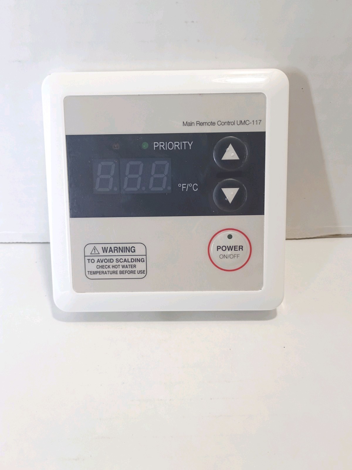 Rheem RRTG20006DW Digital Display Remote Control
