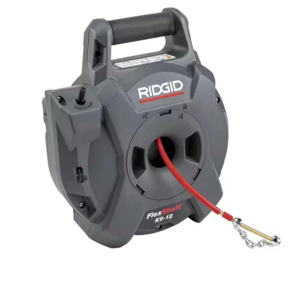Ridgid 74978 FlexShaft K9-12 Drain Cleaning Machine. USED READ DESCRIPTION