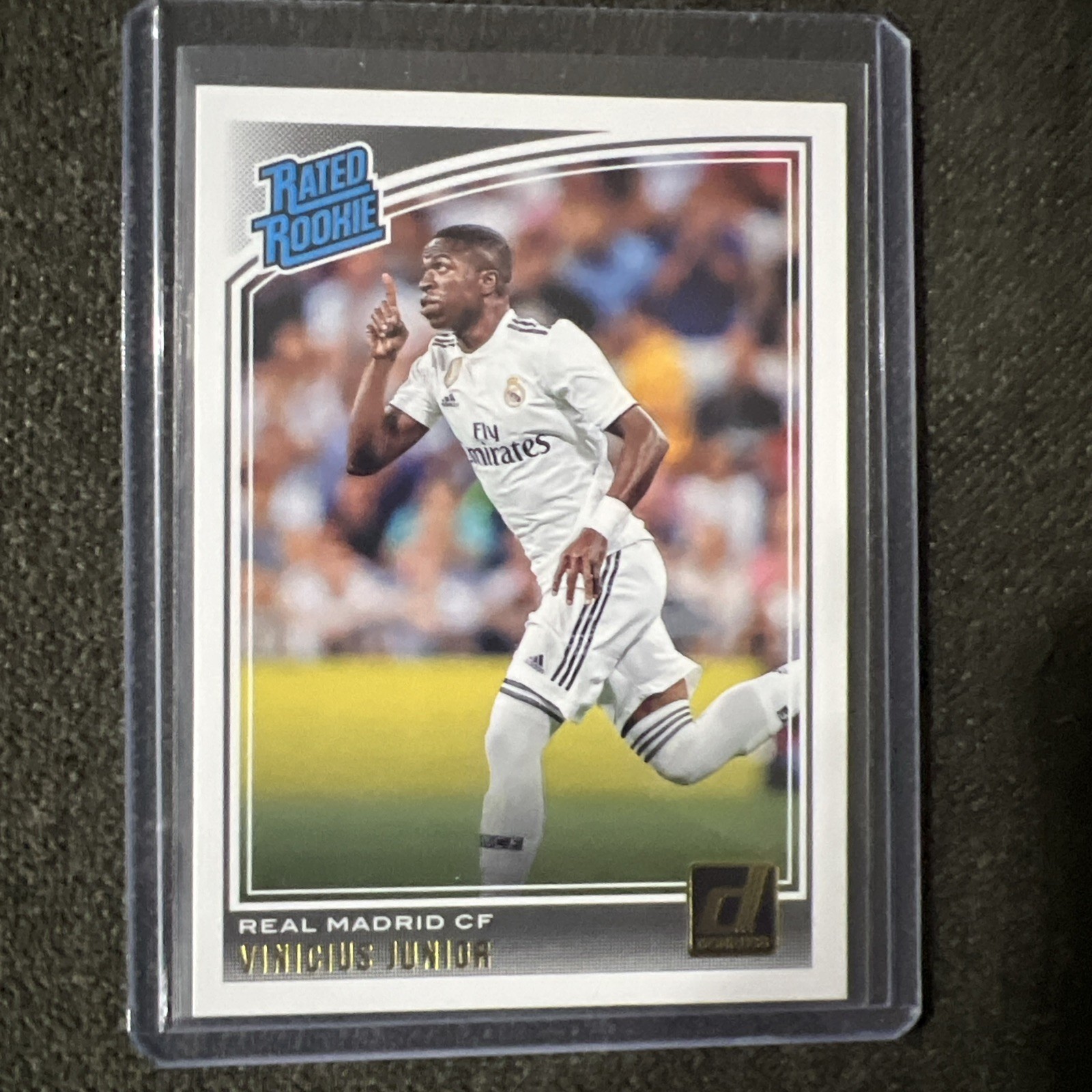 2018 Panini Donruss Vinicius Junior  Rc #177 Rated Rookie