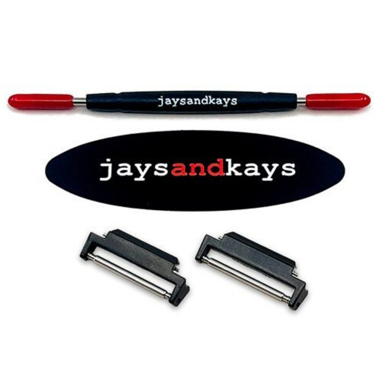 JaysAndKays® Metal Adapters Kit for Casio AE1200 AE1300 Royale Black Gray JaysAndKays® Metal Adapters Kit for Casio AE1200 AE1300 Royale Black Gray