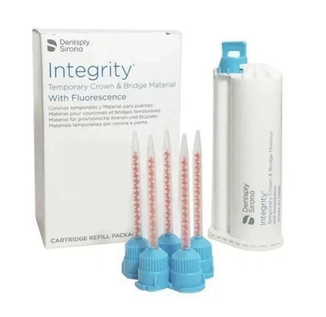 Dentsply Integrity Temporary Crown and Bridge Dental Material Cartridge Shade A1 Dentsply Integrity Temporary Crown and Bridge Dental Material Cartridge Shade A1