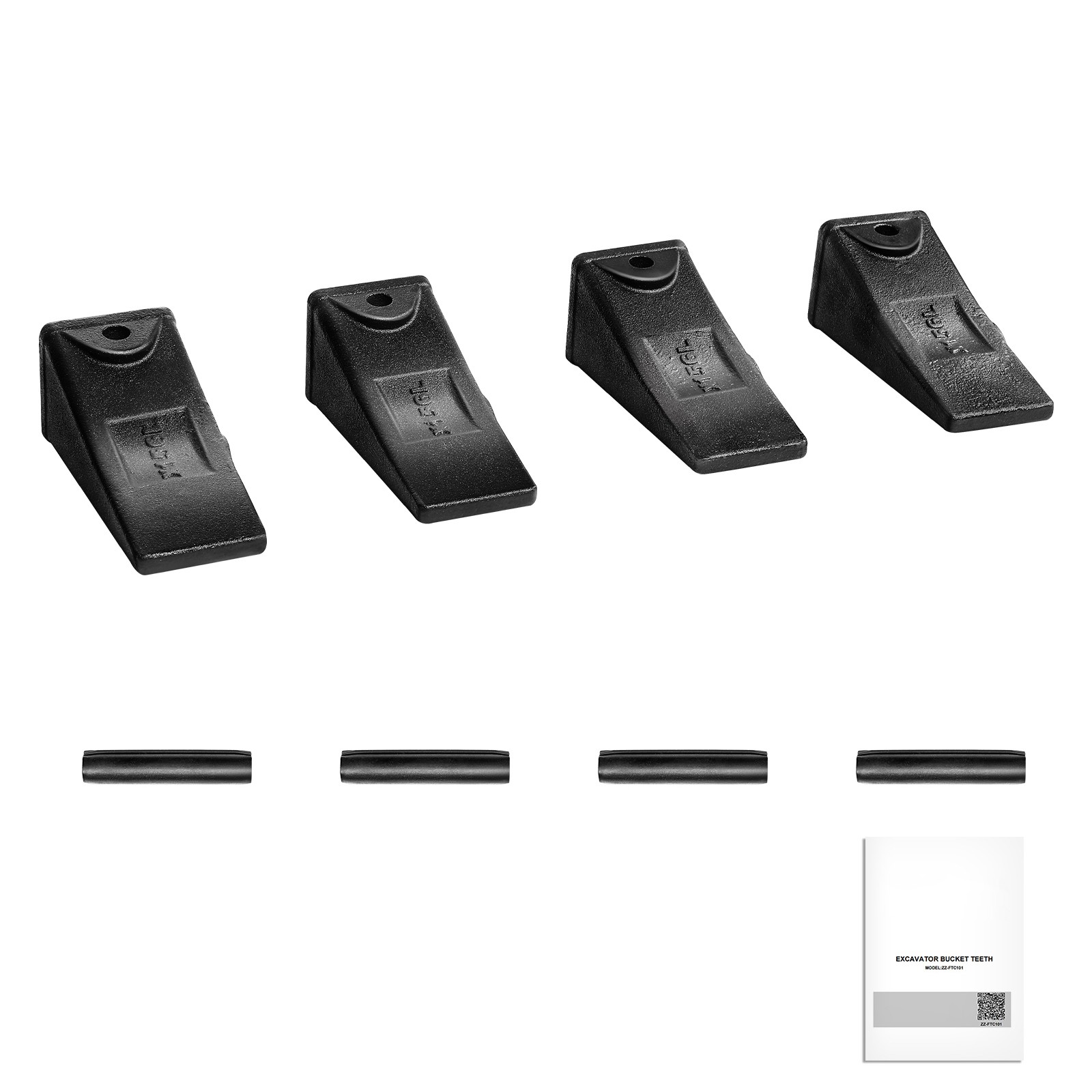 Uimoso 4 Pack X156L Bucket Teeth 5.3